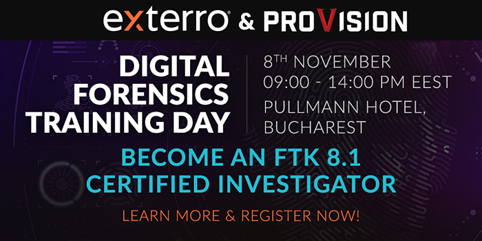 Exterro & ProVision Digital Forensics Training